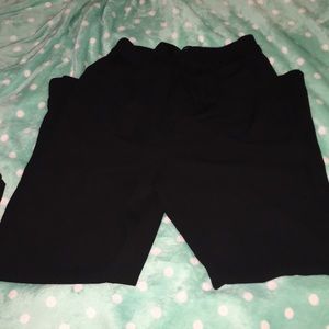 Forever 21 Size S Black Trousers with Tie Belt
